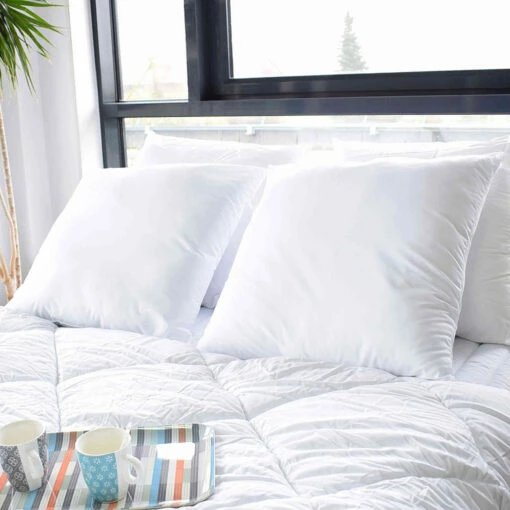 Lot De 2 Oreillers Protection Anti-acariens 60x60 3 Lot De 2 Oreillers Protection Anti-acariens 60x60 -Doublures De Lit Soldes 2024 lot 2 oreillers anti acariens 2