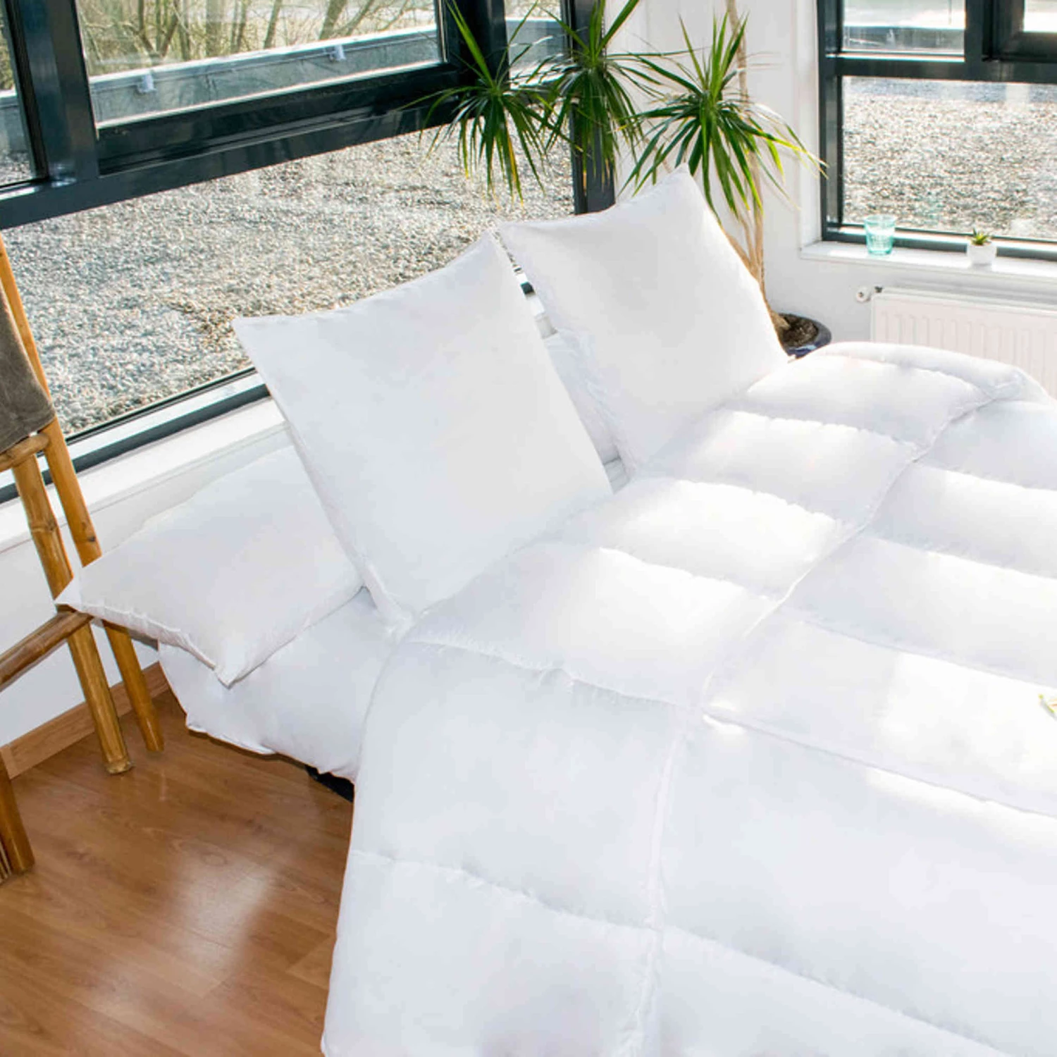 Lot De 2 Oreillers Grand Confort 60x60 4 Lot De 2 Oreillers Grand Confort 60x60 – Image 2