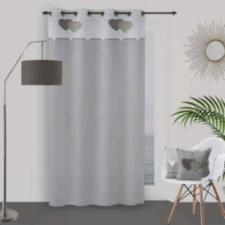 Rideau à œillets Love 135x250 Cm