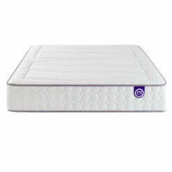 Matelas Merinos Ressorts Ensachés Et Mémoire De Forme Beauty Bed -Doublures De Lit Soldes 2024 mat beauty bed face fond blanc