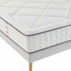 Matelas Merinos Ressorts Ensachés, Mémoire De Forme Et Latex Full Bed 14 Matelas Merinos Ressorts Ensachés, Mémoire De Forme Et Latex Full Bed -Doublures De Lit Soldes 2024 mat full bed zoom angle face fond blanc