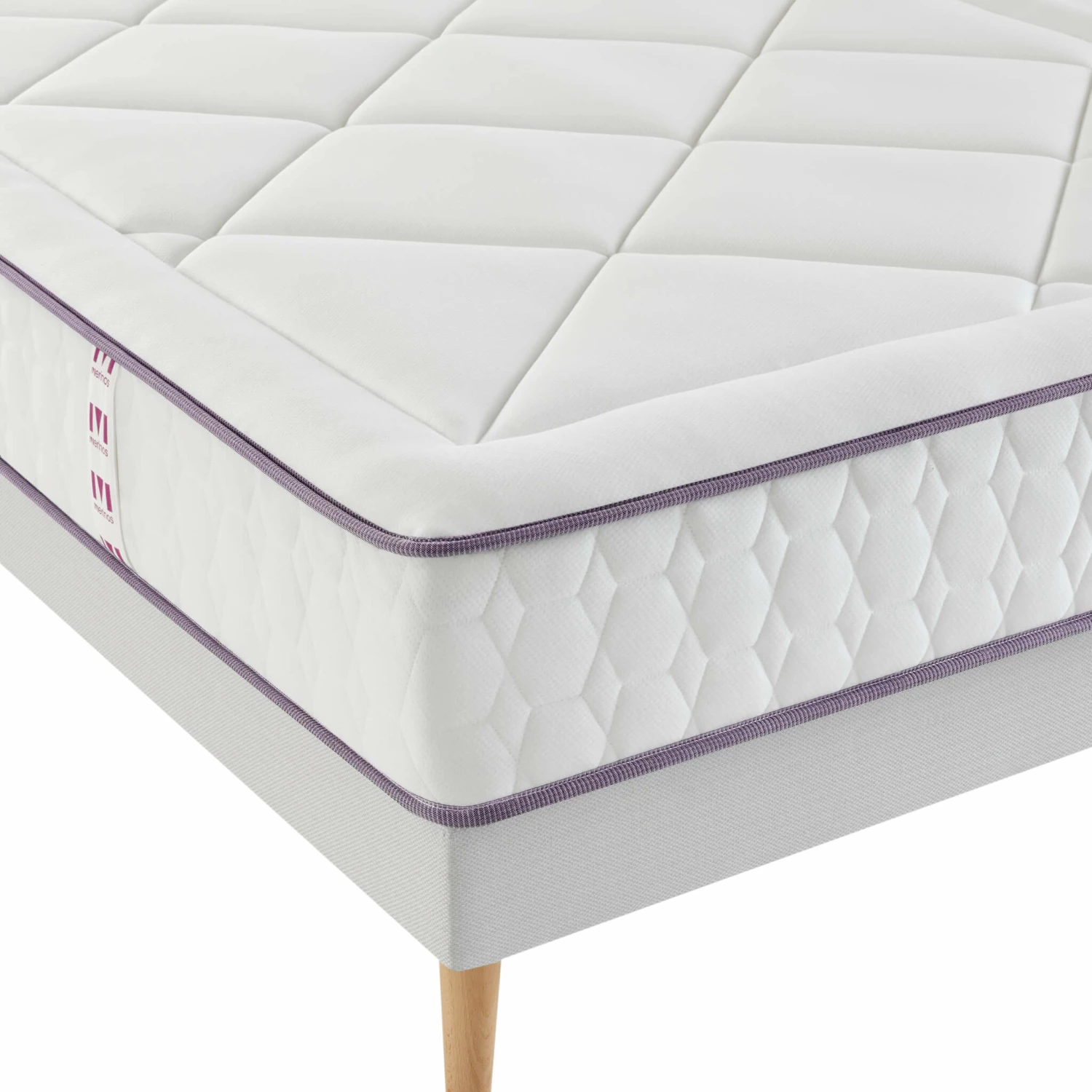 Matelas Merinos Ressorts Ensachés, Mémoire De Forme Et Latex Full Bed 5 Matelas Merinos Ressorts Ensachés, Mémoire De Forme Et Latex Full Bed – Image 3