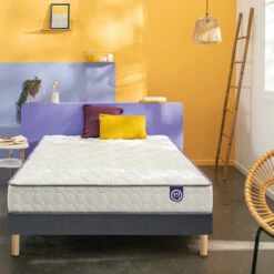 Matelas Merinos Ressorts Ensachés Morning Routine 14 Matelas Merinos Ressorts Ensachés Morning Routine -Doublures De Lit Soldes 2024 mat morning routine gris anthracite ambiance