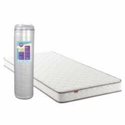 Matelas Merinos Junior Mousse Positive Lit 21 Matelas Merinos Junior Mousse Positive Lit -Doublures De Lit Soldes 2024 mat positive lit 3 4 roule debout fond blanc