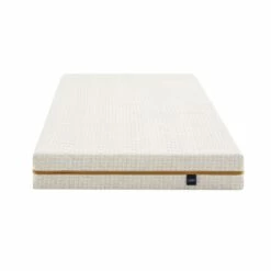 Ensemble Matelas Mousse Recyclée, Sommier, Pieds, Couette Et Oreiller Aube 400 - SOMEO 32 Ensemble Matelas Mousse Recyclée, Sommier, Pieds, Couette Et Oreiller Aube 400 - SOMEO -Doublures De Lit Soldes 2024 matelas aube400 90x face fond blanc 1