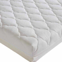 Matelas Bébé Déhoussable Ultra-doux BAMBOO Sans Traitement -Doublures De Lit Soldes 2024 matelas b b d houssable ultra doux bamboo zoom tissu