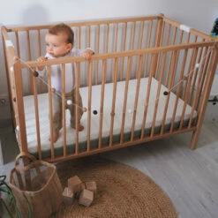 Candide Matelas Bébé Déhoussable ALOE VERA 18 Candide Matelas Bébé Déhoussable ALOE VERA -Doublures De Lit Soldes 2024 matelas candide aloevera ambiance