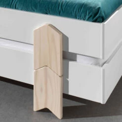 Lit Enfant En Bois Avec Pieds Flèche 90x200 Cm - LT2053 7 Lit Enfant En Bois Avec Pieds Flèche 90x200 Cm - LT2053 -Doublures De Lit Soldes 2024 modulo fleche zoom