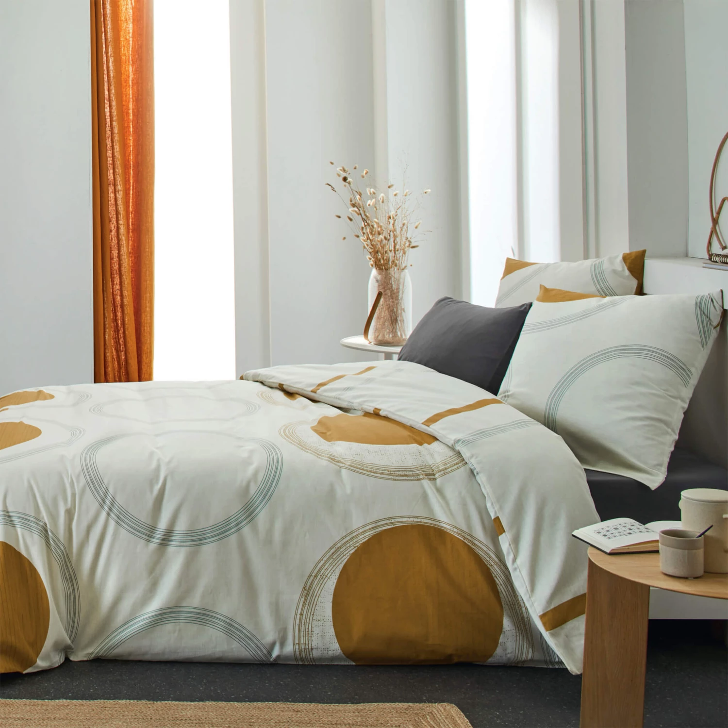 Parure De Lit On Anthracite 3 Parure De Lit On Anthracite