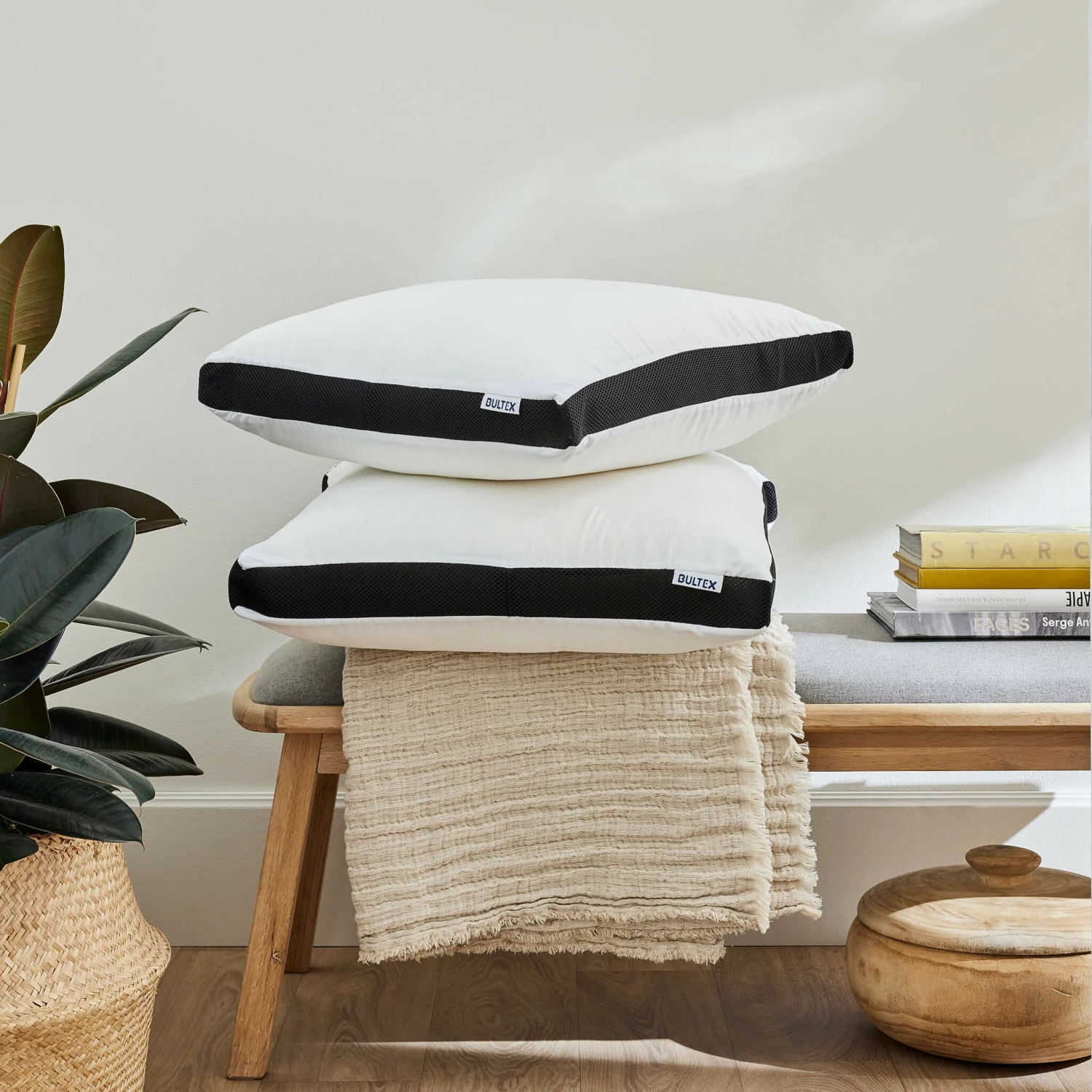 Lot De 2 Oreillers Bultex Aeropower 4 Lot De 2 Oreillers Bultex Aeropower – Image 2