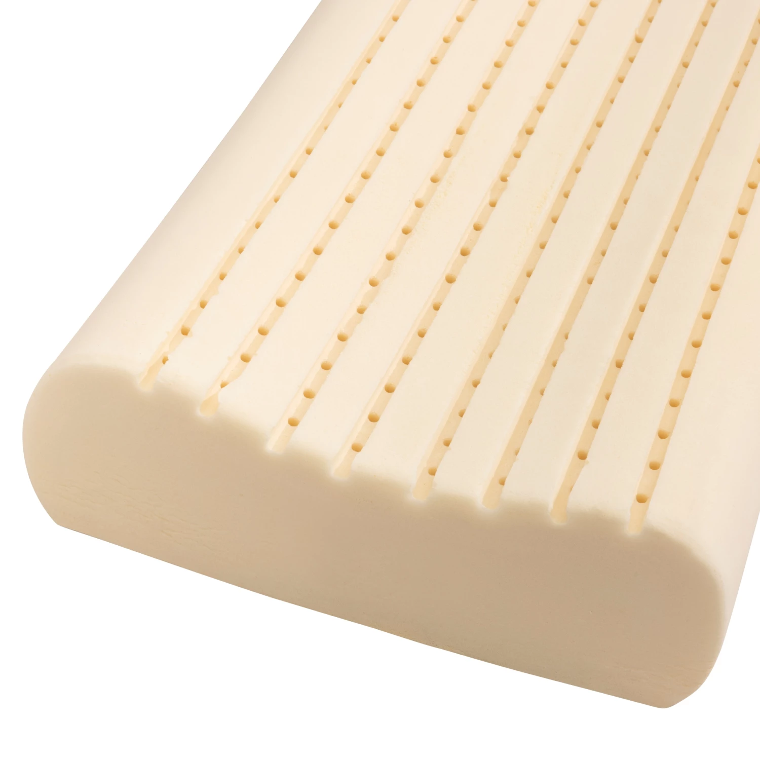 Lot De 2 Oreillers Ergonomiques Latex Naturel Et Taies D'oreillers Percale Someo 40x60 8 Lot De 2 Oreillers Ergonomiques Latex Naturel Et Taies D'oreillers Percale Someo 40x60 – Image 6