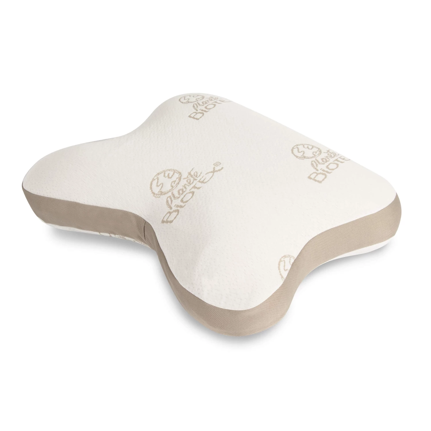 BIOTEX Oreiller Trèfle Mousse à Mémoire Végétale Tethys 45x55 3 BIOTEX Oreiller Trèfle Mousse à Mémoire Végétale Tethys 45x55