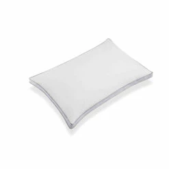 Lot De 2 Oreillers Microgel Moelleux Percale Simmons 9 Lot De 2 Oreillers Microgel Moelleux Percale Simmons -Doublures De Lit Soldes 2024 oreiller simmons 45x70 fond blanc 2