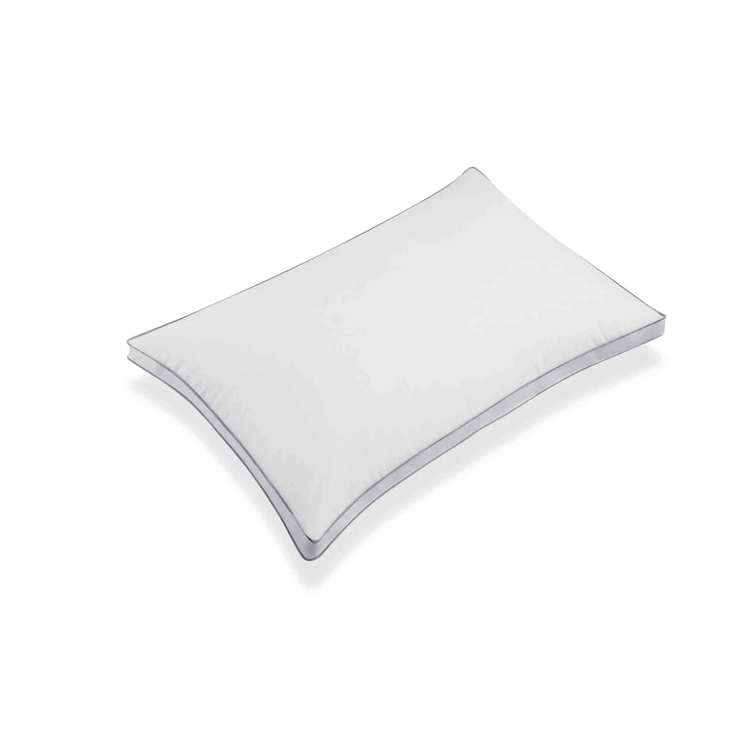 Lot De 2 Oreillers Microgel Moelleux Percale Simmons 5 Lot De 2 Oreillers Microgel Moelleux Percale Simmons – Image 3