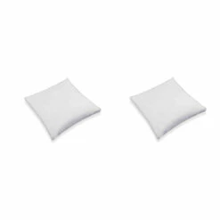 Lot De 2 Oreillers Microgel Ferme Percale Simmons