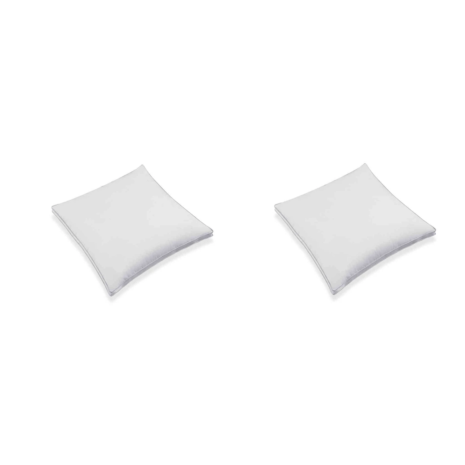 Lot De 2 Oreillers Microgel Moelleux Percale Simmons 3 Lot De 2 Oreillers Microgel Moelleux Percale Simmons