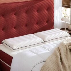 Lot De 2 Oreillers Ergonomiques Latex Naturel Et Taies D'oreillers Percale Someo 40x60 10 Lot De 2 Oreillers Ergonomiques Latex Naturel Et Taies D'oreillers Percale Someo 40x60 -Doublures De Lit Soldes 2024 oreillers ergonomiques someo ambiance 1