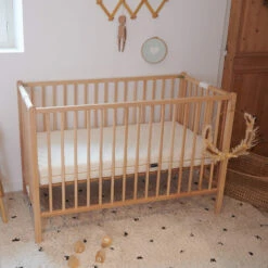 Candide Matelas Bébé En Fibres De Coton Recyclées ORGANIC COTON 14 Candide Matelas Bébé En Fibres De Coton Recyclées ORGANIC COTON -Doublures De Lit Soldes 2024 organic coton ambiance 1