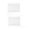 Lot De 2 Taies D'oreillers Blanches 1 Lot De 2 Taies D'oreillers Blanches -Doublures De Lit Soldes 2024 pack to blanches 3