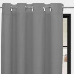 Rideaux à œillets Panama 135x250 Cm 16 Rideaux à œillets Panama 135x250 Cm -Doublures De Lit Soldes 2024 panama gris
