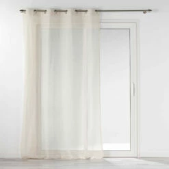 Voilage à œillets Norine 140x240 9 Voilage à œillets Norine 140x240 -Doublures De Lit Soldes 2024 panneau a oeillets lin norine ambiance 2