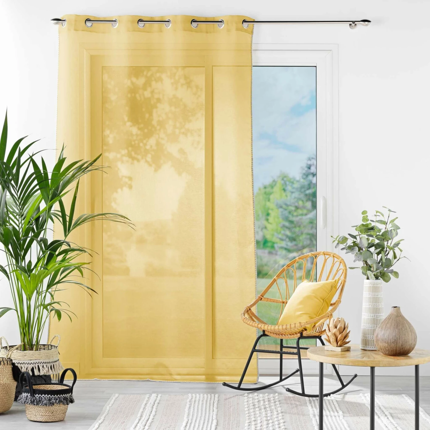 Voilage à œillets Louise 140x240 7 Voilage à œillets Louise 140x240 – Image 5