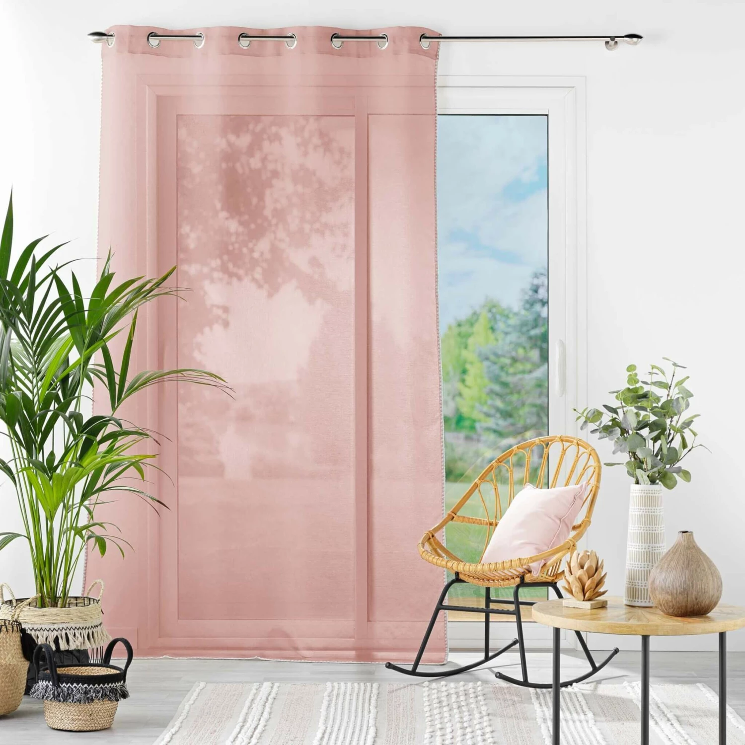 Voilage à œillets Louise 140x240 4 Voilage à œillets Louise 140x240 – Image 2