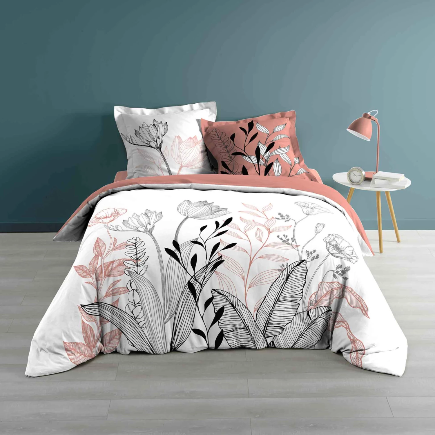 Parure De Lit Amelina Rose 4 Parure De Lit Amelina Rose – Image 2