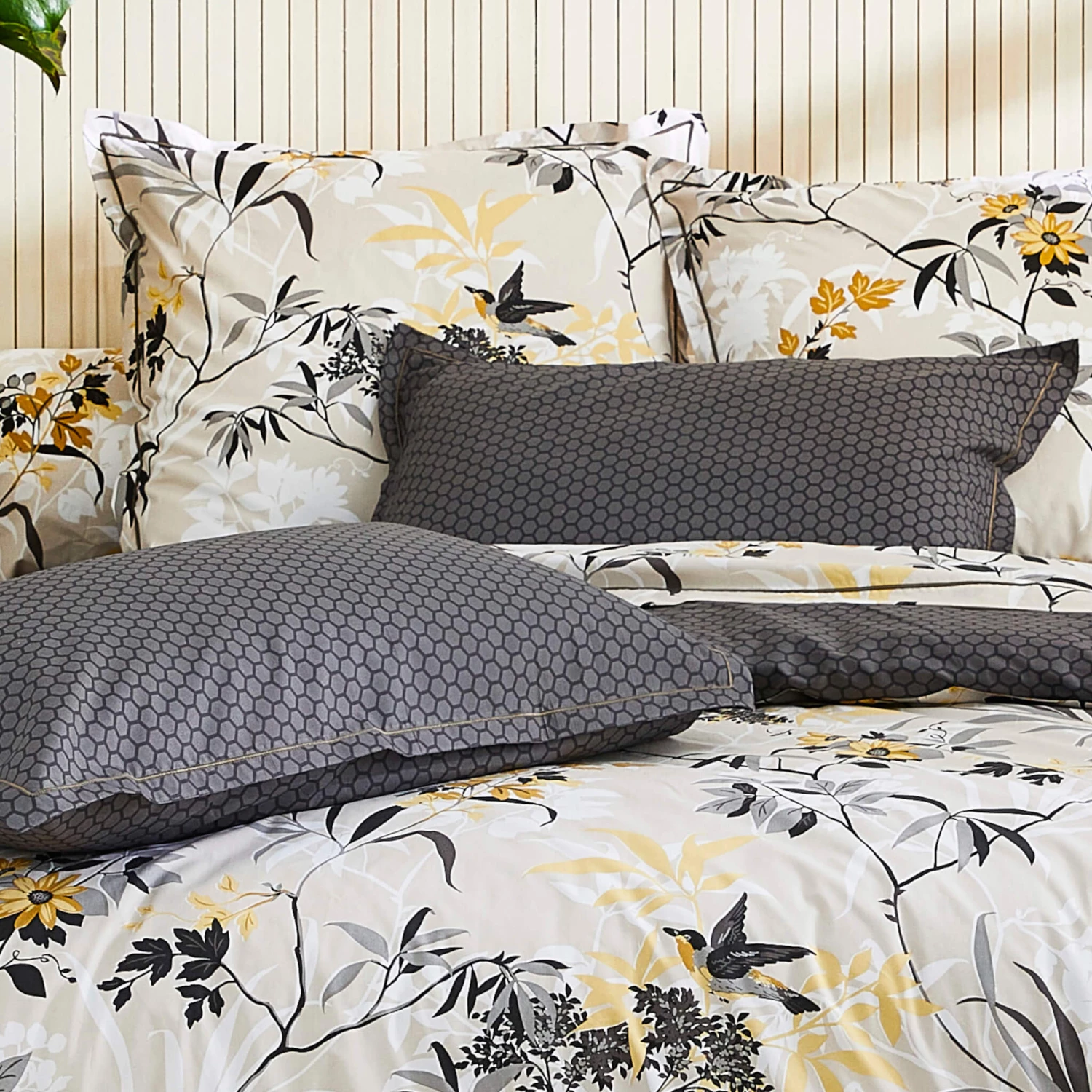 Parure De Lit Percale Asia Beige - Tradilinge 5 Parure De Lit Percale Asia Beige - Tradilinge – Image 3