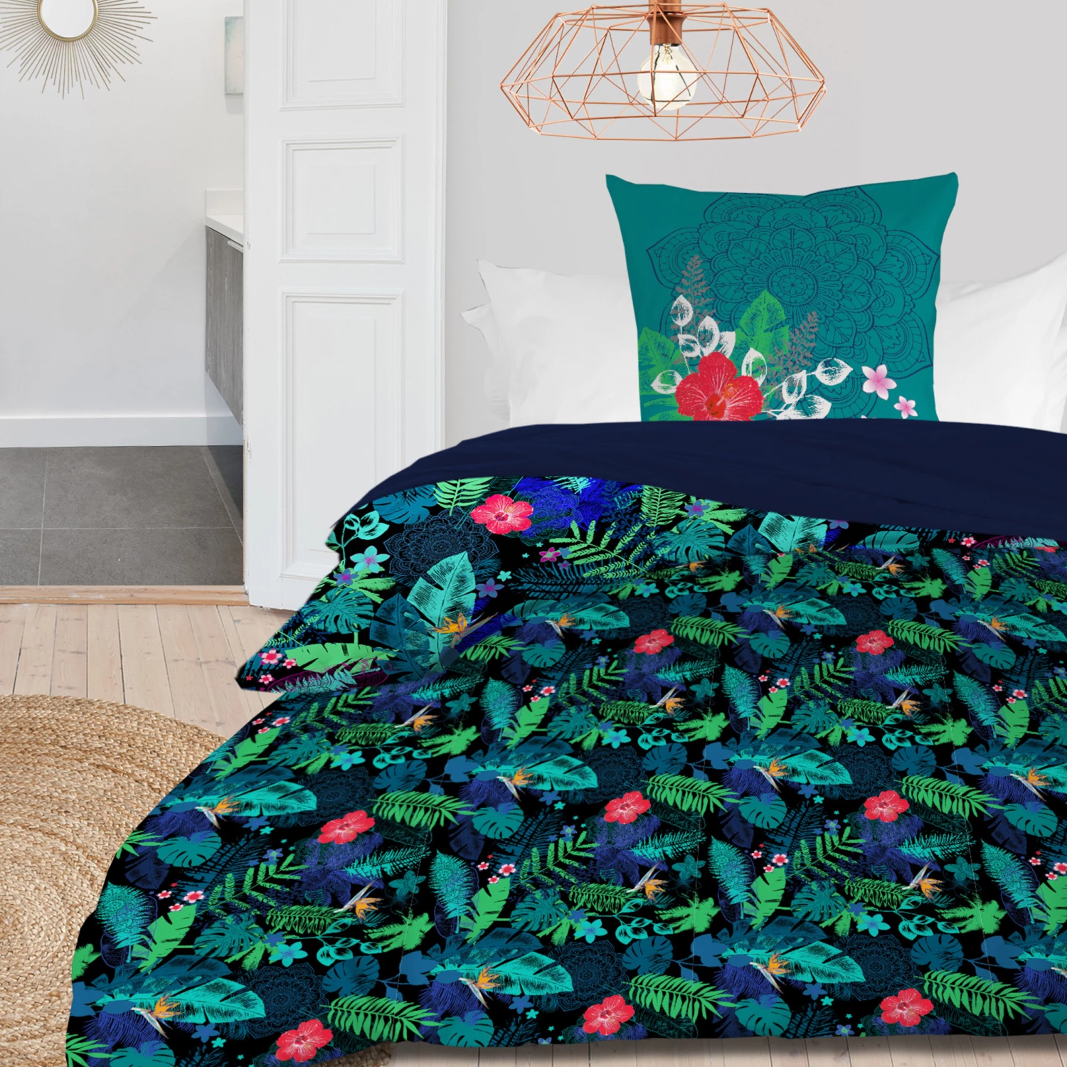 Parure De Lit Bali Noir 3 Parure De Lit Bali Noir