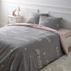Parure De Lit Cama Rose