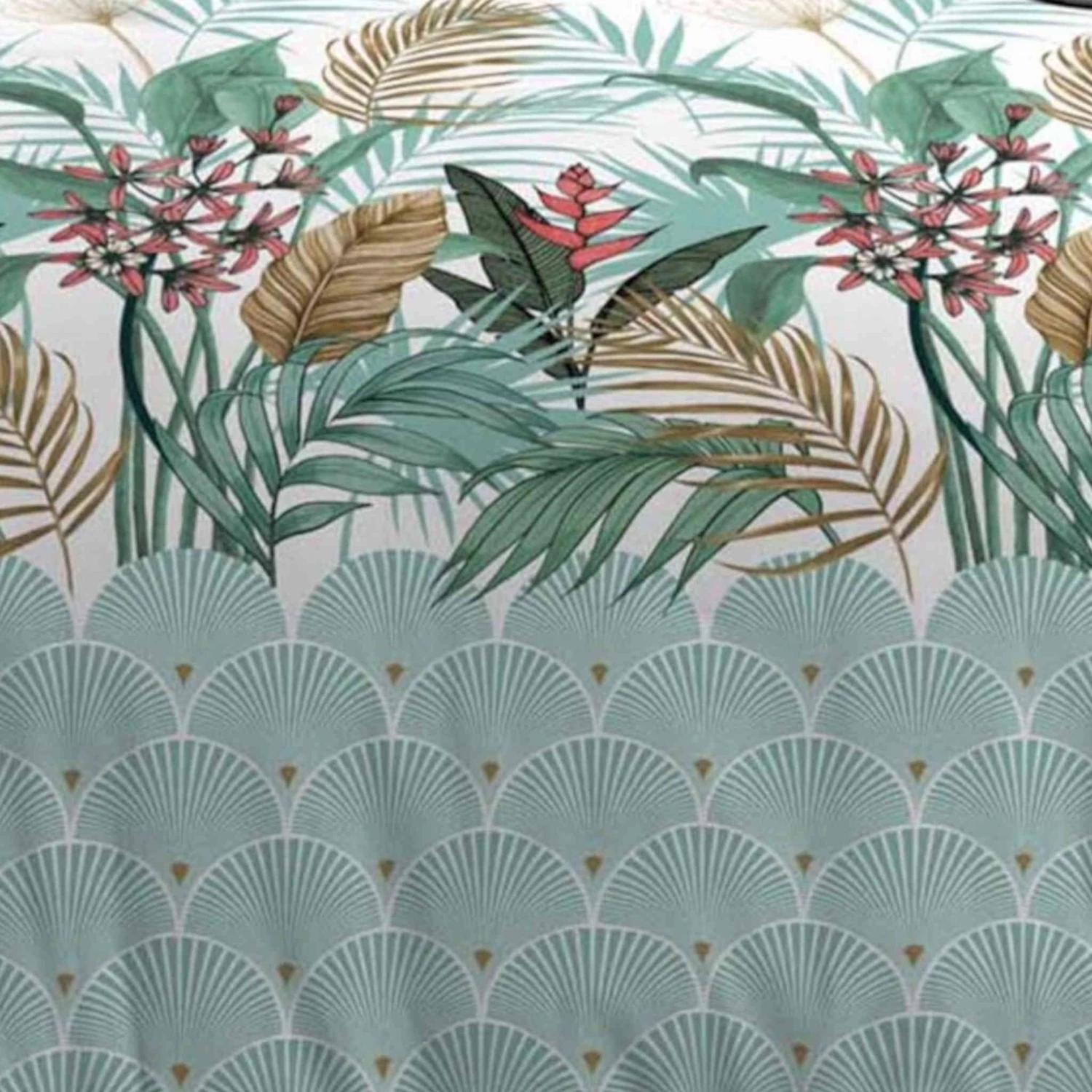 Parure De Lit Double Gaze De Coton Costa Rica 4 Parure De Lit Double Gaze De Coton Costa Rica – Image 2