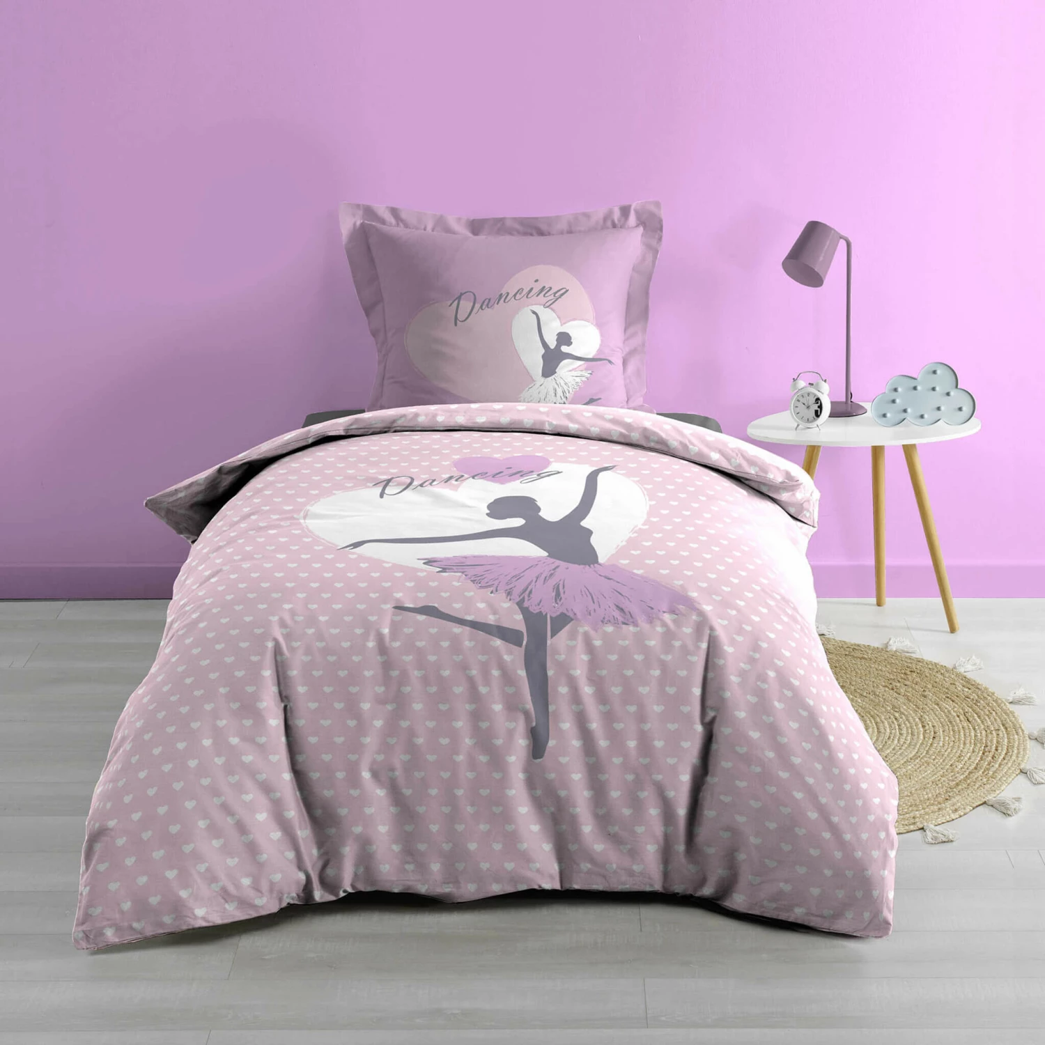 Parure De Lit Enfant Dancing 140x200 3 Parure De Lit Enfant Dancing 140x200