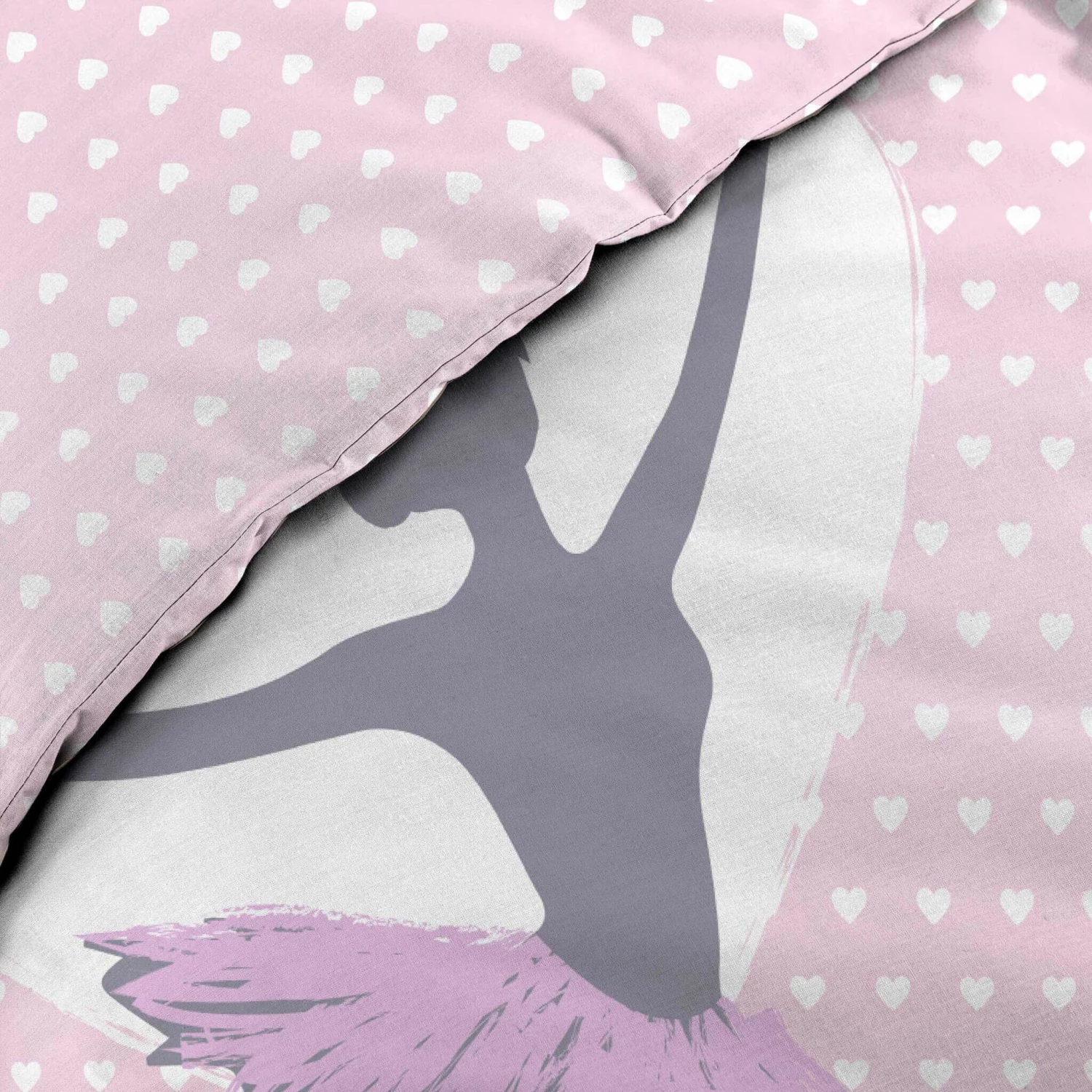 Parure De Lit Enfant Dancing 140x200 4 Parure De Lit Enfant Dancing 140x200 – Image 2