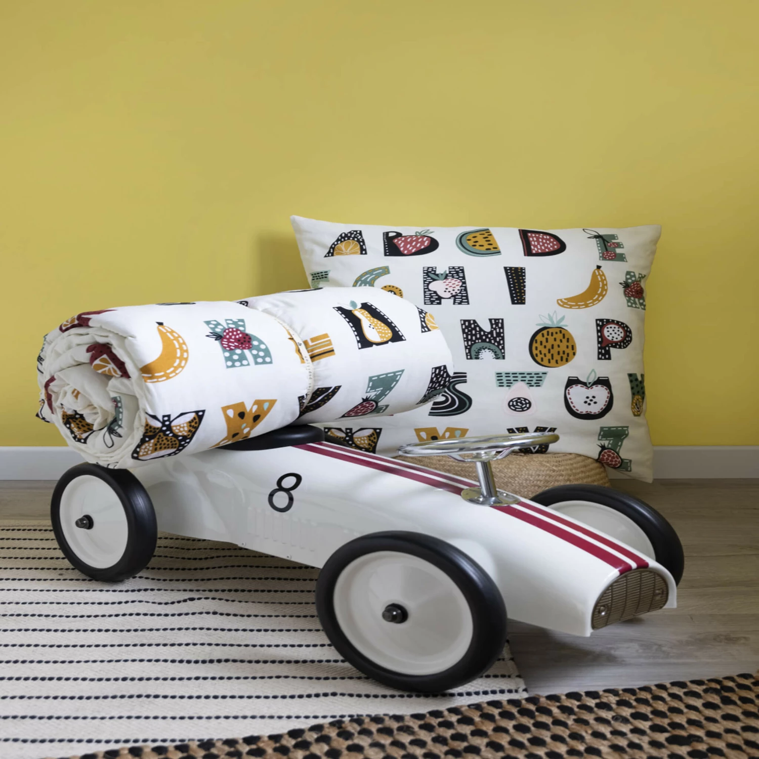 Parure De Lit Enfant Farandole 140x200 5 Parure De Lit Enfant Farandole 140x200 – Image 3