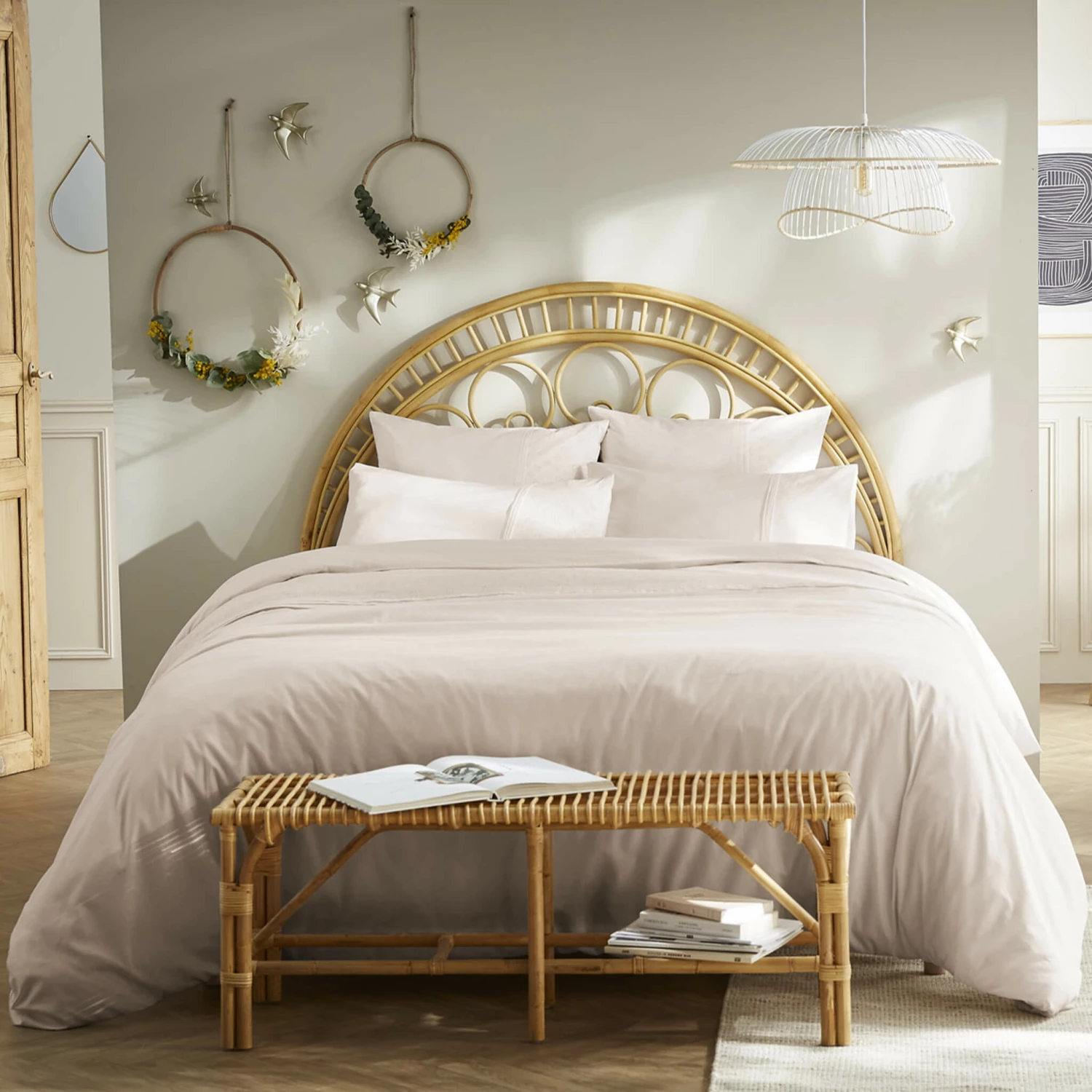 Housse De Couette 100% Coton Broderie Anglaise 9 Housse De Couette 100% Coton Broderie Anglaise – Image 7