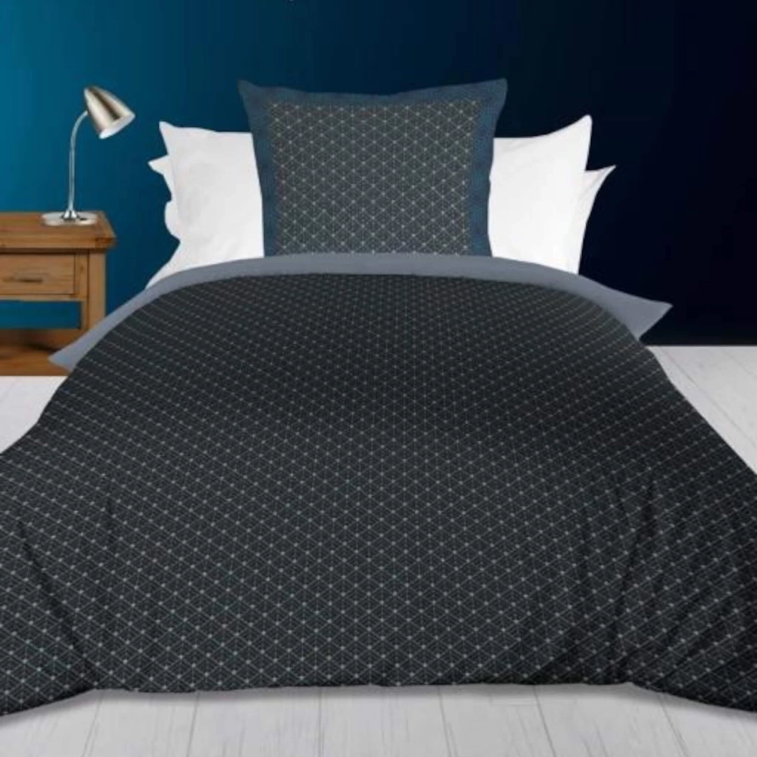 Parure De Lit Lorenzo Bleu 4 Parure De Lit Lorenzo Bleu – Image 2