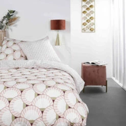TODAY Parure De Lit Mawira 2.09 Imprimé Blanc Graphique