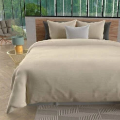 Parure De Lit Unie Bohème Lin