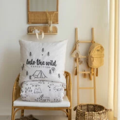 Parure De Lit Enfant Wild 140x200 -Doublures De Lit Soldes 2024 parure de lit wild face 1