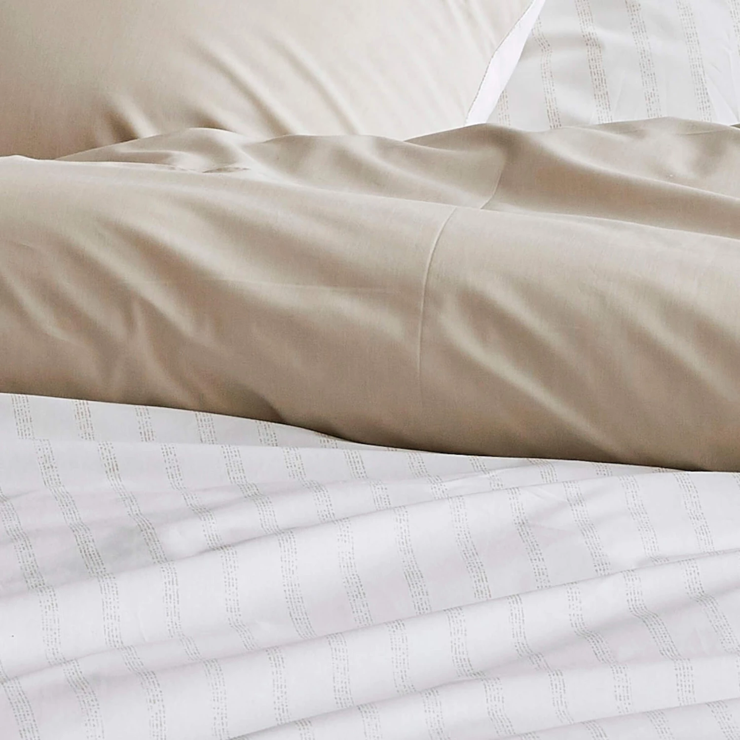 Parure De Lit Percale Gaby Lin - Tradilinge 4 Parure De Lit Percale Gaby Lin - Tradilinge – Image 2