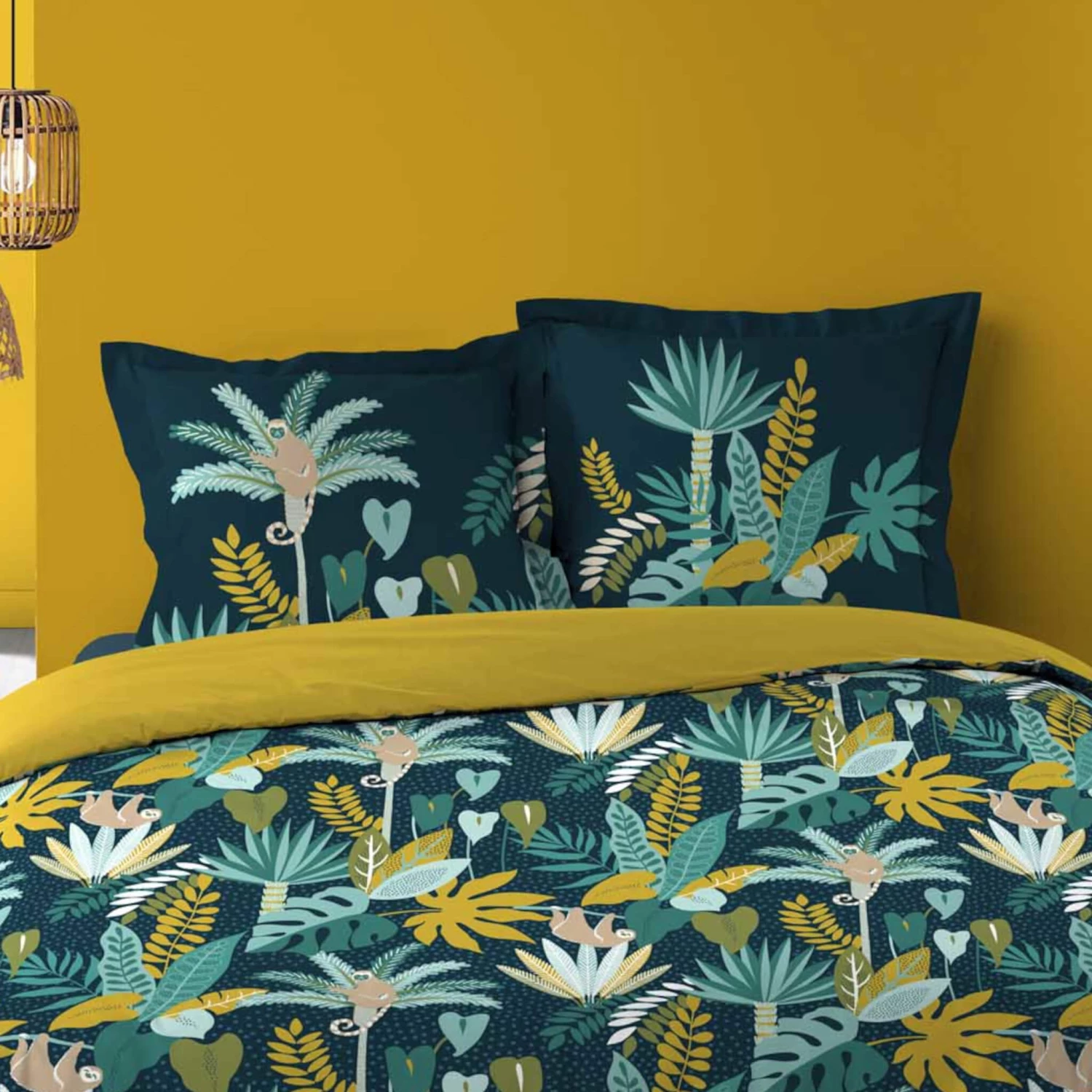 Parure De Lit Guinea Vert 4 Parure De Lit Guinea Vert – Image 2