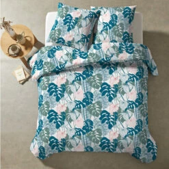 Parure De Lit Herbs Emeraude 240x220 7 Parure De Lit Herbs Emeraude 240x220 -Doublures De Lit Soldes 2024 parure herbs vue dessus