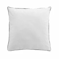 Parure De Lit Coton Lavé Linette Blanc 8 Parure De Lit Coton Lavé Linette Blanc -Doublures De Lit Soldes 2024 parure linette banc oreiller fond blanc 1