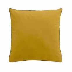 Parure De Lit Coton Lavé Linette Jaune 8 Parure De Lit Coton Lavé Linette Jaune -Doublures De Lit Soldes 2024 parure linette jaune oreiller 1