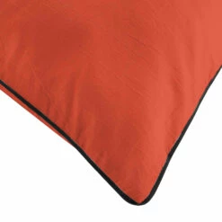 Parure De Lit Coton Lavé Linette Terracotta 7 Parure De Lit Coton Lavé Linette Terracotta -Doublures De Lit Soldes 2024 parure linette terracotta zoom