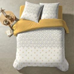 Parure De Lit Meet 7 Parure De Lit Meet -Doublures De Lit Soldes 2024 parure meet curry vue dessus