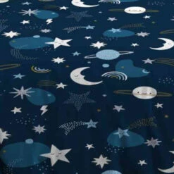 Parure De Lit Enfant Moonlight 140x200 Cm 9 Parure De Lit Enfant Moonlight 140x200 Cm -Doublures De Lit Soldes 2024 parure moonlight bleu zoom