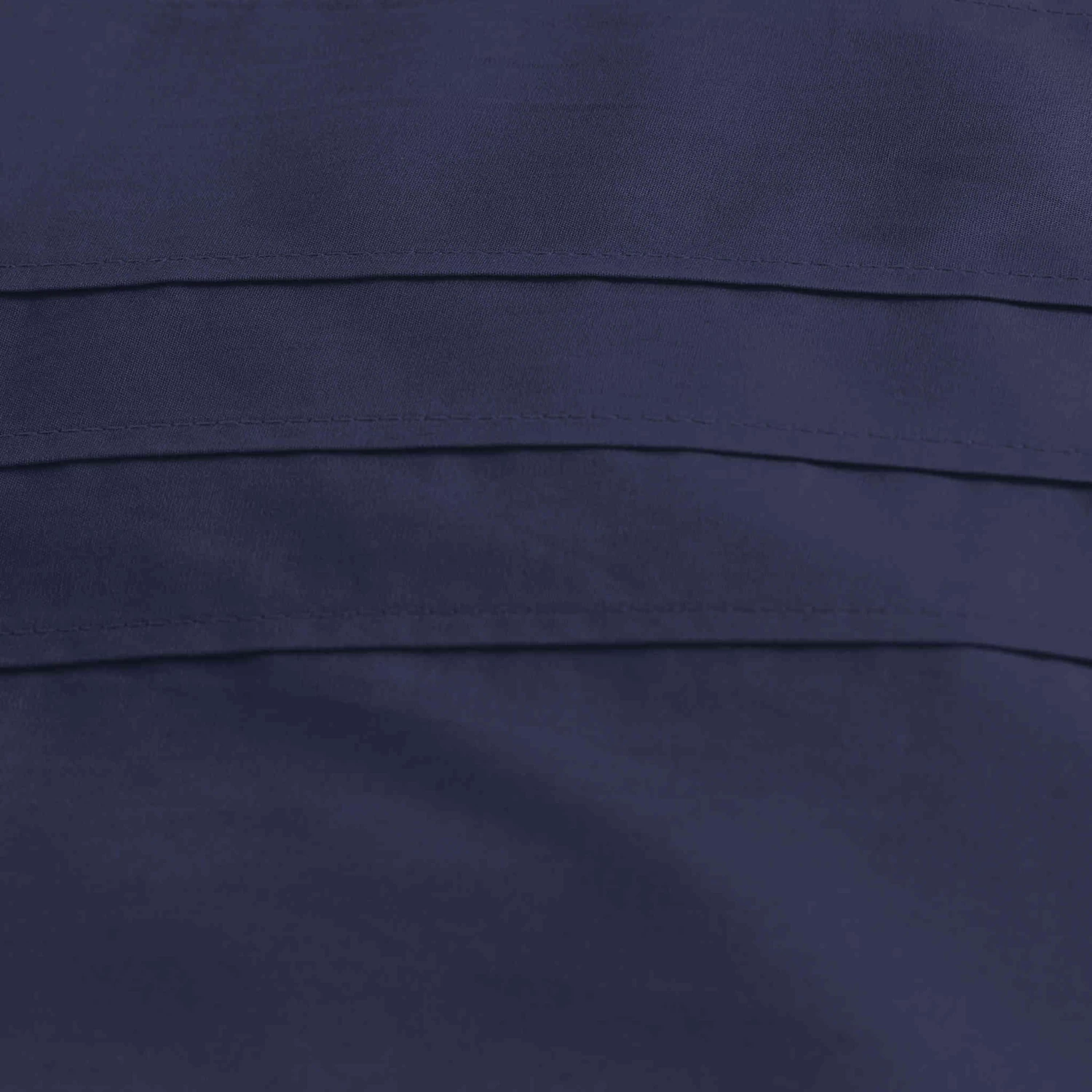 Parure De Lit Plis Religieuses Percale Bleu Marine 4 Parure De Lit Plis Religieuses Percale Bleu Marine – Image 2