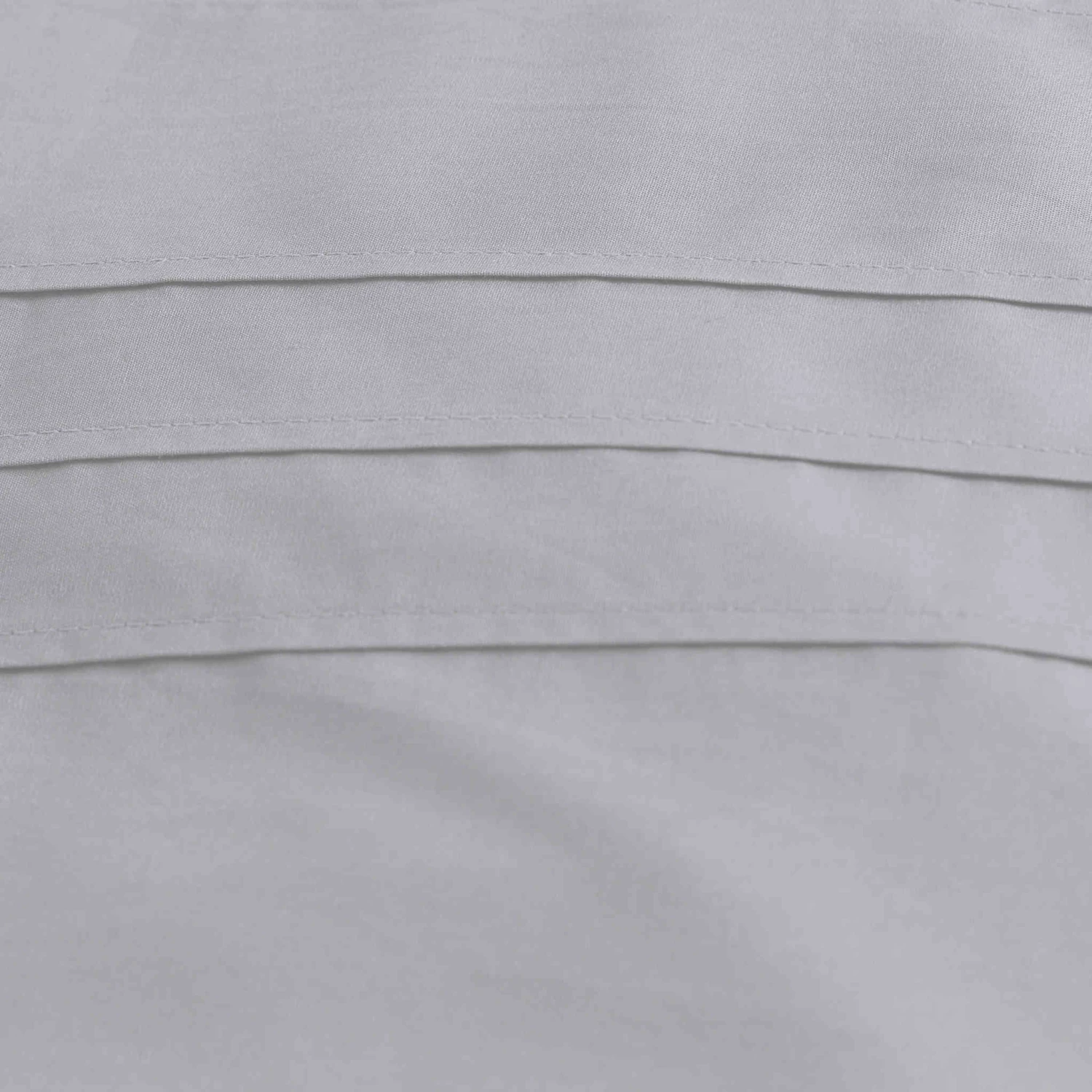 Parure De Lit Plis Religieuses Percale Gris 4 Parure De Lit Plis Religieuses Percale Gris – Image 2